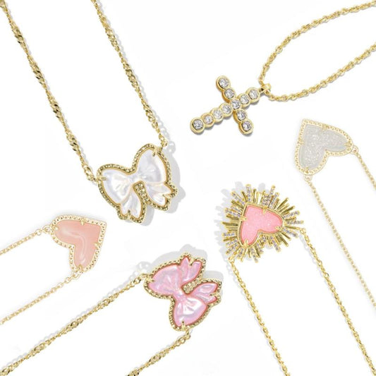 Cross 14K Gold-Plated Pendant Necklace Women'S Fashion Jewelry Valentine'S Day Gift Comes with Gift Box