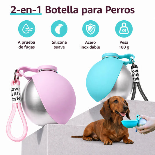 Bebedero de Paseo Premium | AquaBall Praluno.