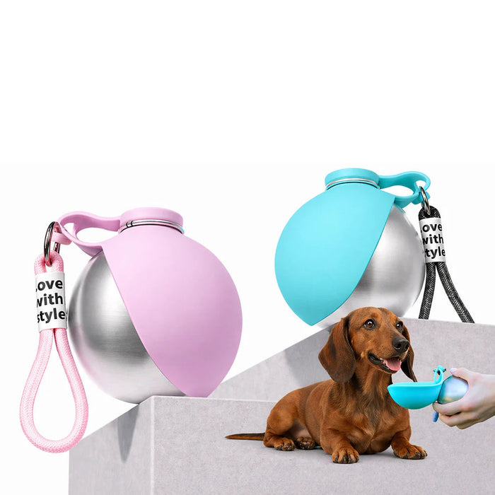 Botella Bebedero Portátil para Perros AquaBall