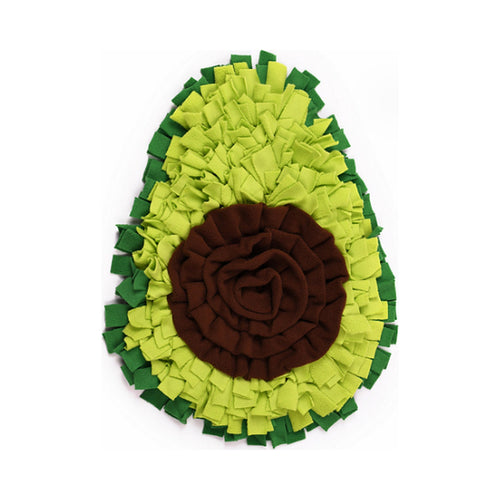 Alfombra olfativa aguacate