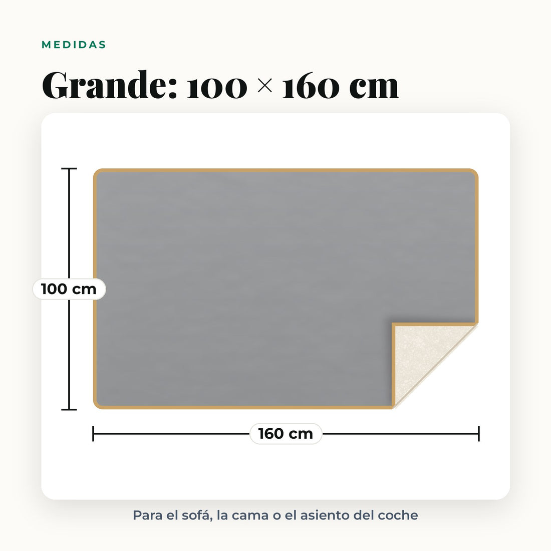 Manta Impermeable para Perros y Gatos · 100 × 160 cm